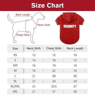 Foto 2 | Foto 2 | Sudadera Con Capucha Para Perro Bingpet Security Para Clima Frío Talla Xl - Venta Internacional.