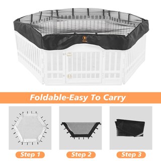 Foto 7 | Foto 7 | Funda Para Parque De Juegos Para Perros Pjyucien Parte Superior De Malla Para 6 Paneles 91 Cm - Venta Internacional.