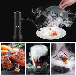 Foto 3 | Foto 3 | Herramienta Portátil Para Fumar Cócteles Con Pistola De Humo Color Negro - Venta Internacional.