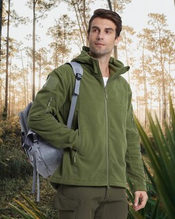 Foto 7 | Foto 7 | Chaqueta Magcomsen Sudadera Táctica De Forro Polar Para Hombre Color Rojo Vino Xl - Venta Internacional.