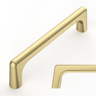 Foto 1 | Foto 1 | Tiradores De Armario Amerdeco Oro Cepillado 96 Mm Con Orificios Para Centros Centrales Paquete De 10 - Venta Internacional.
