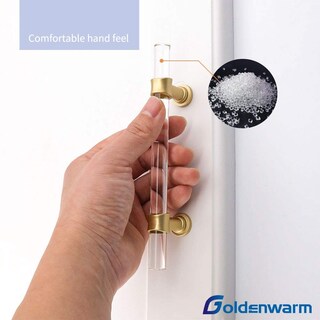 Foto 3 | Foto 3 | Asas De Armario Goldenwarm Ls9165gd76 Acrílicas De 76 Mm Paquete De 15 - Venta Internacional.