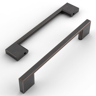 Foto 1 | Foto 1 | Cabinet Tira Amerdeco En Bronce Frotado Con Aceite De 128 Mm En Los Centros Con Orificios Centrales - Venta Internacional.