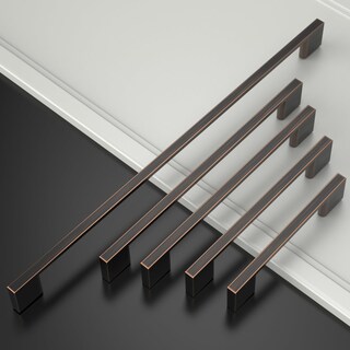 Foto 3 | Foto 3 | Cabinet Tira Amerdeco En Bronce Frotado Con Aceite De 128 Mm En Los Centros Con Orificios Centrales - Venta Internacional.