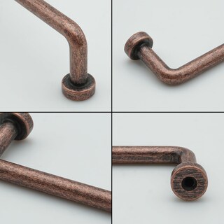 Foto 3 | Foto 3 | Tiradores De Armario Furfitt De Cobre Envejecido De 128 Mm Con Orificio Central 10 Unidades - Venta Internacional.