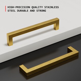 Foto 3 | Foto 3 | Armario Handles Homdiy Gold Centros Con Agujeros De 192 Mm Paquete De 6 Unidades - Venta Internacional.