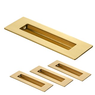 Foto 1 | Foto 1 | Tiradores De Puerta Homotek Para Armario Corredizo Empotrado 150 Mm Oro Cepillado - Venta Internacional.