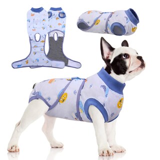 Foto 1 | Foto 1 | Traje De Recuperación Para Perros Fuamey Para Después De La Cirugía Castrado Azul - Venta Internacional.