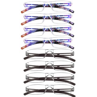 Foto 1 | Foto 1 | Gafas De Lectura Visionglobal Con Bloqueo De Luz Azul 8 Pares - Venta Internacional.