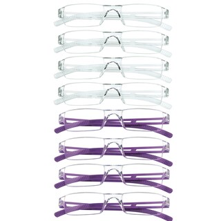 Foto 7 | Foto 7 | Gafas De Lectura Visionglobal Blue Light Blocking +1.25 - Venta Internacional.