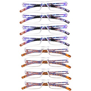 Foto 7 | Foto 7 | Gafas De Lectura Visionglobal Con Bloqueo De Luz Azul 8 Pares - Venta Internacional.