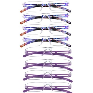 Foto 7 | Foto 7 | Gafas De Lectura Visionglobal Con Bloqueo De Luz Azul 8 Pares - Venta Internacional.