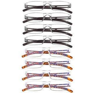 Foto 4 | Foto 4 | Gafas De Lectura Visionglobal Con Bloqueo De Luz Azul 8 Pares - Venta Internacional.