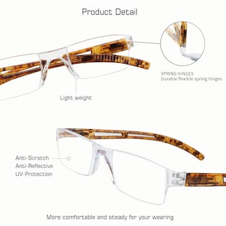 Foto 2 | Foto 2 | Gafas De Lectura Visionglobal Blue Light Blocking +2.75 - Venta Internacional.