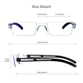 Foto 3 | Foto 3 | Gafas De Lectura Visionglobal Con Bloqueo De Luz Azul 8 Pares - Venta Internacional.