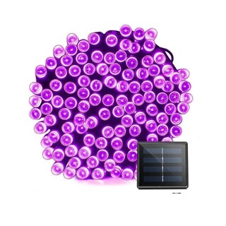 Foto 1 | Foto 1 | Guirnalda Solar De 200 Luces Led Color Violeta 20 M Color Lila - Venta Internacional.