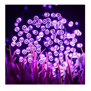 Foto 3 | Foto 3 | Guirnalda Solar De 200 Luces Led Color Violeta 20 M Color Lila - Venta Internacional.