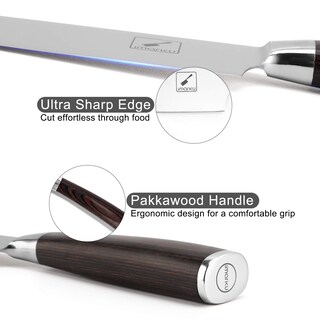 Foto 3 | Foto 3 | Cuchillo De Chef Imarku Home Essentials De Acero Hc De 20 Cm Con Caja De Regalo - Venta Internacional.