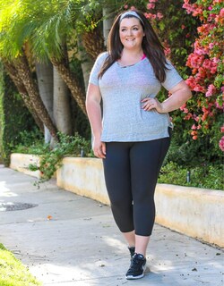 Foto 5 | Foto 5 | Leggins Capri Fullsoft Talla Grande Con Bolsillos Para Mujer 2xl-4x - Venta Internacional.