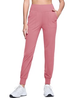 Foto 1 | Foto 1 | Pantalones De Yoga Joggers Magcomsen Para Mujer Con Control De Barriga Color Rosa Talla Xs - Venta Internacional.