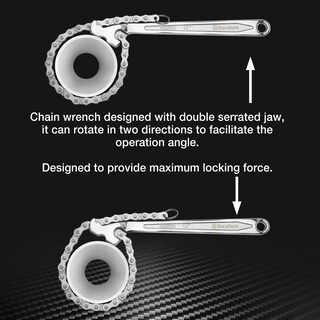 Foto 5 | Foto 5 | Llave De Cadena Duratech De 30 Cm Para Filtro De Aceite De 1/2 A 4-1/2 - Venta Internacional.
