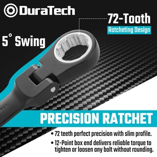 Foto 3 | Foto 3 | Juego De Llaves Duratech Stubby Flex-head Trincheting De 8 Piezas Sae - Venta Internacional.