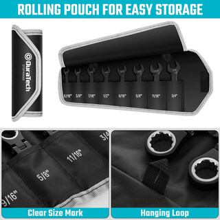 Foto 7 | Foto 7 | Juego De Llaves Duratech Stubby Flex-head Trincheting De 8 Piezas Sae - Venta Internacional.