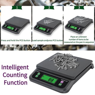 Foto 5 | Foto 5 | Báscula De Cocina Digital Lnxdmwms De 30 Kg/66 Libras Con Tara Y Pantalla Lcd - Venta Internacional.