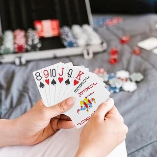 Foto 2 | Foto 2 | Juego De 6 Cartas Fanwer Con Estampado Grande Para Personas Mayores - Venta Internacional.