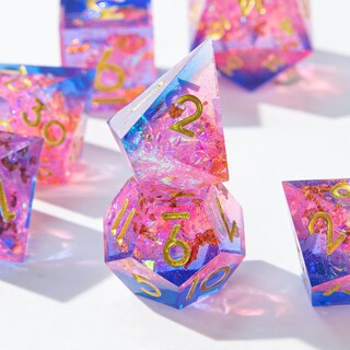 Foto 5 | Foto 5 | Set De Dados Yemeko Sharp Edge Dnd 7 Accessories Dungeons Dragons - Venta Internacional.