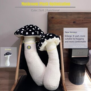 Foto 2 | Foto 2 | Almohada De Peluche Hofun4u Con Forma De Hongo De 76 Cm - Venta Internacional.