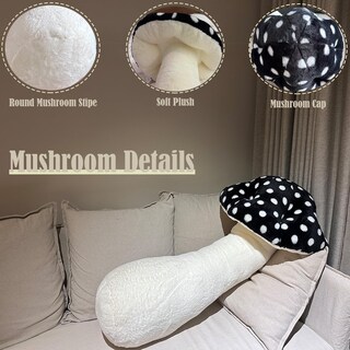 Foto 3 | Foto 3 | Almohada De Peluche Hofun4u Con Forma De Hongo De 76 Cm - Venta Internacional.