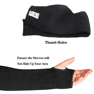 Foto 6 | Foto 6 | Manguitos De Soldadura Rehaffe Kevlar Protectores De Brazos De 48 Cm Con Orificio Para El Pulgar - Venta Internacional.