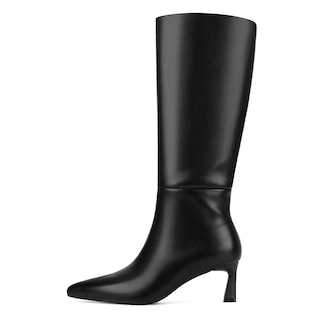 Foto 1 | Foto 1 | Botas Sovanyou Knee High Leather Negras Para Mujer - Venta Internacional.