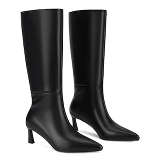 Foto 5 | Foto 5 | Botas Sovanyou Knee High Leather Negras Para Mujer - Venta Internacional.