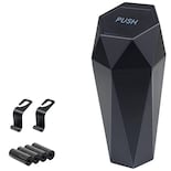 Cubo De Basura De Coche Bfxm Con Tapa Cubo De Basura Para Asiento Portavasos - Venta Internacional.