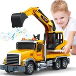 Camión Excavador De Juguete Bstoyder Para Niños De 3 A 8 Años Con Luces Y Sonidos - Venta Internacional.