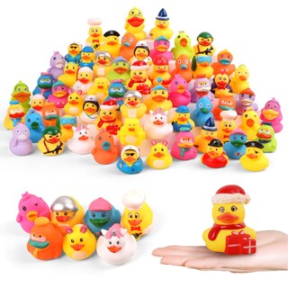 Foto 1 | Foto 1 | Juguete De Baño Rubber Ducks Surtido De Sombrillas Jeep Duck (50 Unidades) - Venta Internacional.