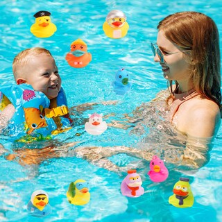 Foto 7 | Foto 7 | Juguete De Baño Rubber Ducks Surtido De Sombrillas Jeep Duck (50 Unidades) - Venta Internacional.