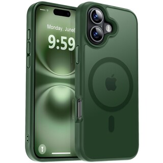 Foto 1 | Foto 1 | Funda Mocca Strong Magnetic Para Iphone 16 Color Verde Medianoche - Venta Internacional.