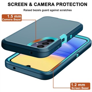 Foto 5 | Foto 5 | Funda Para Samsung Galaxy A15 5g Rubcase Con Clip Para Cinturón Color Verde - Venta Internacional.