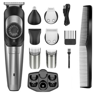 Foto 1 | Foto 1 | Máquina De Afeitar Eléctrica Recortadora De Pelo 5 En 1 Para Barba Y Nariz - Venta Internacional.