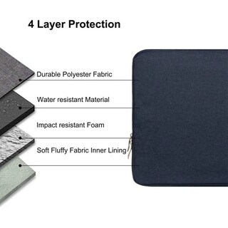 Foto 3 | Foto 3 | Bolsa De Microfibra Impermeable Para Portátil De 15 Y 16 Pulgadas - Venta Internacional.