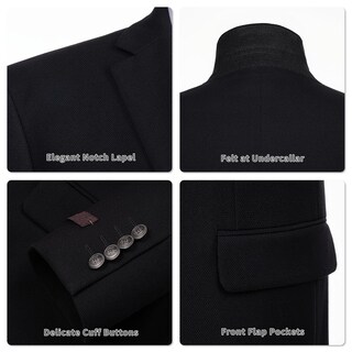 Foto 4 | Foto 4 | Chaqueta Deportiva Gluvistaves Classic Fit Stretch Blazer Para Hombre - Venta Internacional.