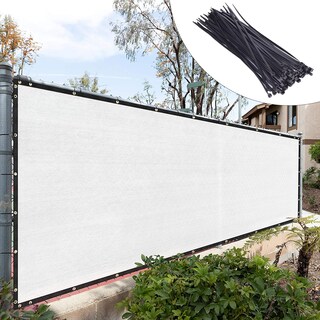 Foto 1 | Foto 1 | Valla De Privacidad Royal Shade Color Blanco 1 8 M X 3 6 M Con Corbatas - Venta Internacional.