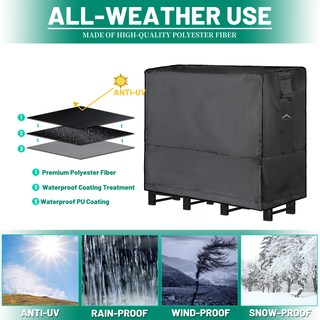 Foto 3 | Foto 3 | Funda Para Leña Himal Outdoors Impermeable 4 Pies 600d Oxford - Venta Internacional.