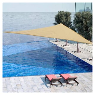 Foto 5 | Foto 5 | Toldo Triangular Con Forma De Vela 3 X 3 X 3 M Blanco Impermeable - Venta Internacional.