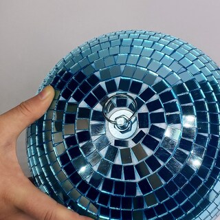Foto 4 | Foto 4 | Bola De Discoteca Liang Ting 20 Cm/8 Pulgadas De Diámetro Azul - Venta Internacional.