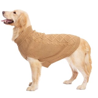 Foto 5 | Foto 5 | Suéter Para Perro Mihachi Cuello Alto Abrigo De Invierno Tejido - Venta Internacional.