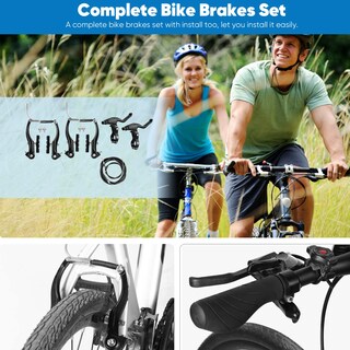 Foto 7 | Foto 7 | Juego De Frenos Para Bicicleta Hmseng V-type Universal Btt Frene Delantero/trasero - Venta Internacional.